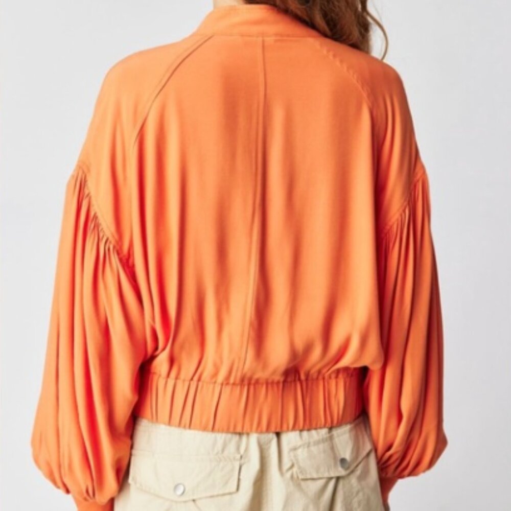 Free People On Point Bomber Jacket - Picture 2 of 7